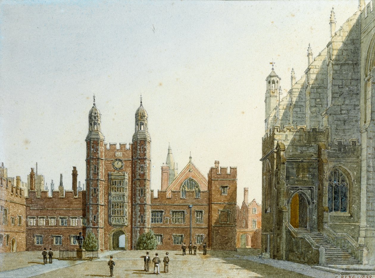 Eton College, 1859 (toalett på papir) av George Pyne