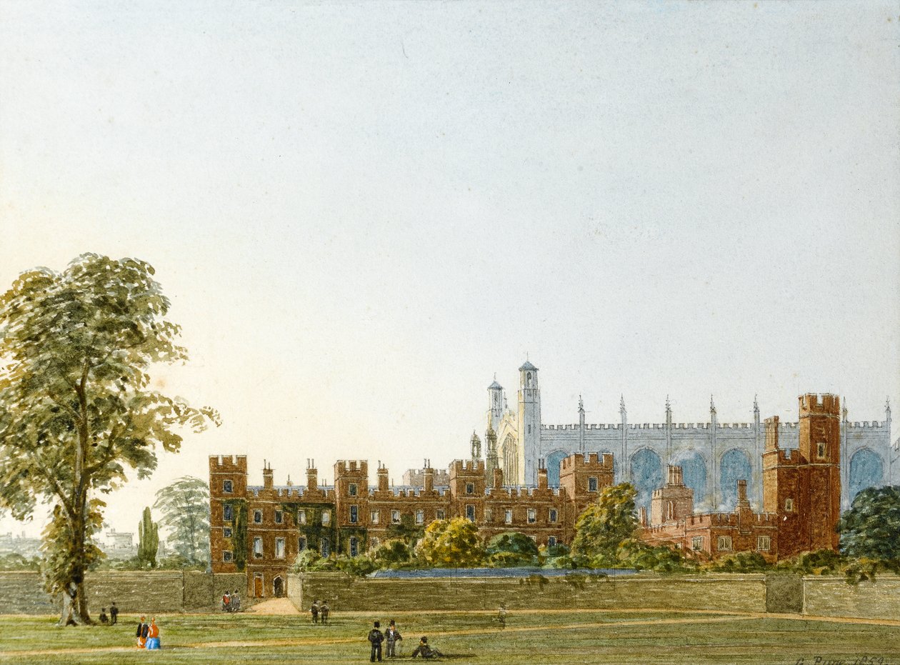Eton College, 1859 (toalett på papir) av George Pyne