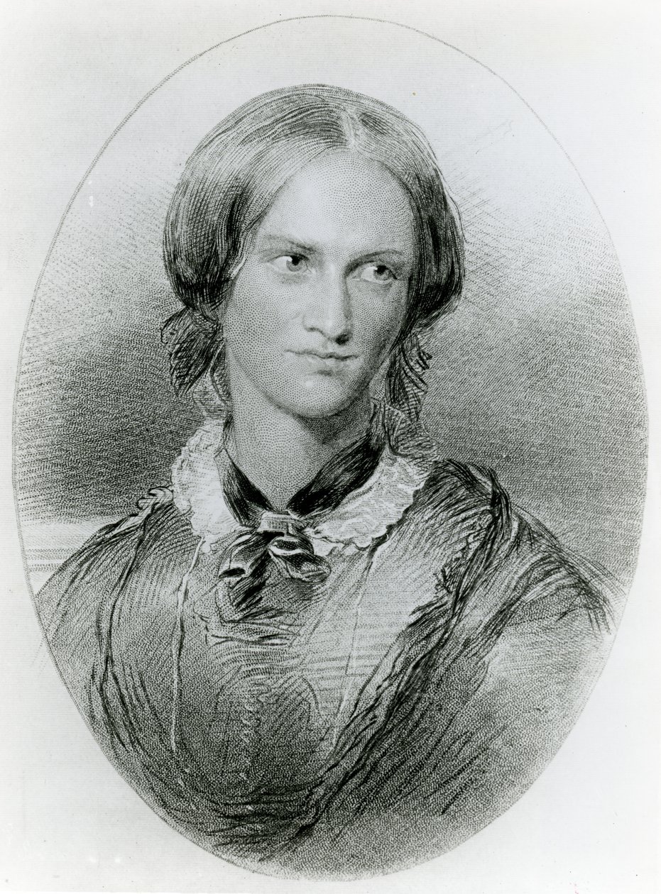 Charlotte Bronte, gravert av James Charles Armytage, ca. 1850 av George Richmond
