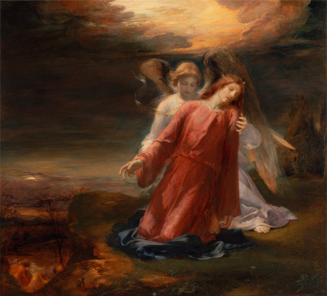 Sorgen i hagen av George Richmond