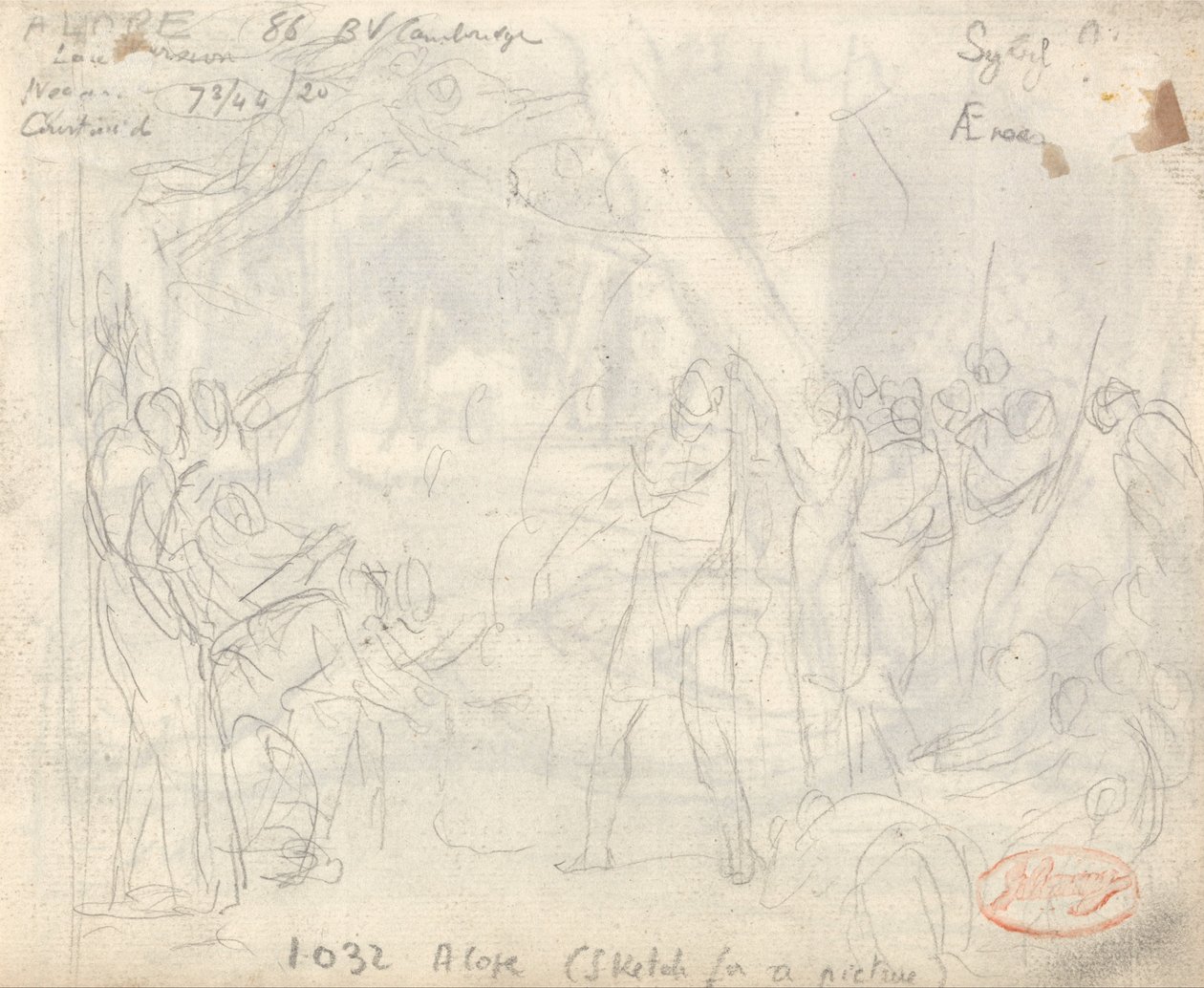 Muscious Scaevola av George Romney