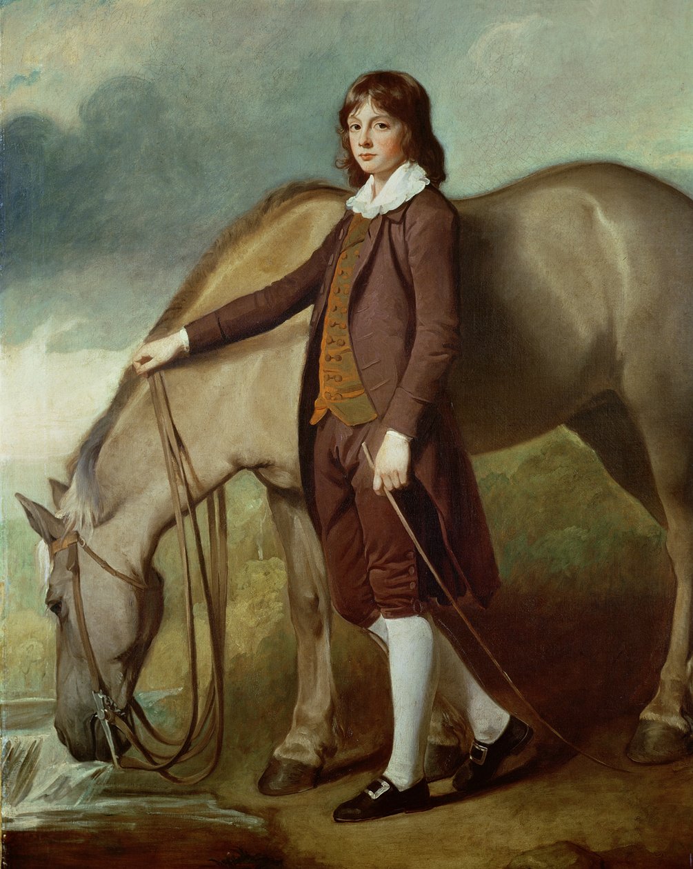 Portrett av John Walter Tempest av George Romney