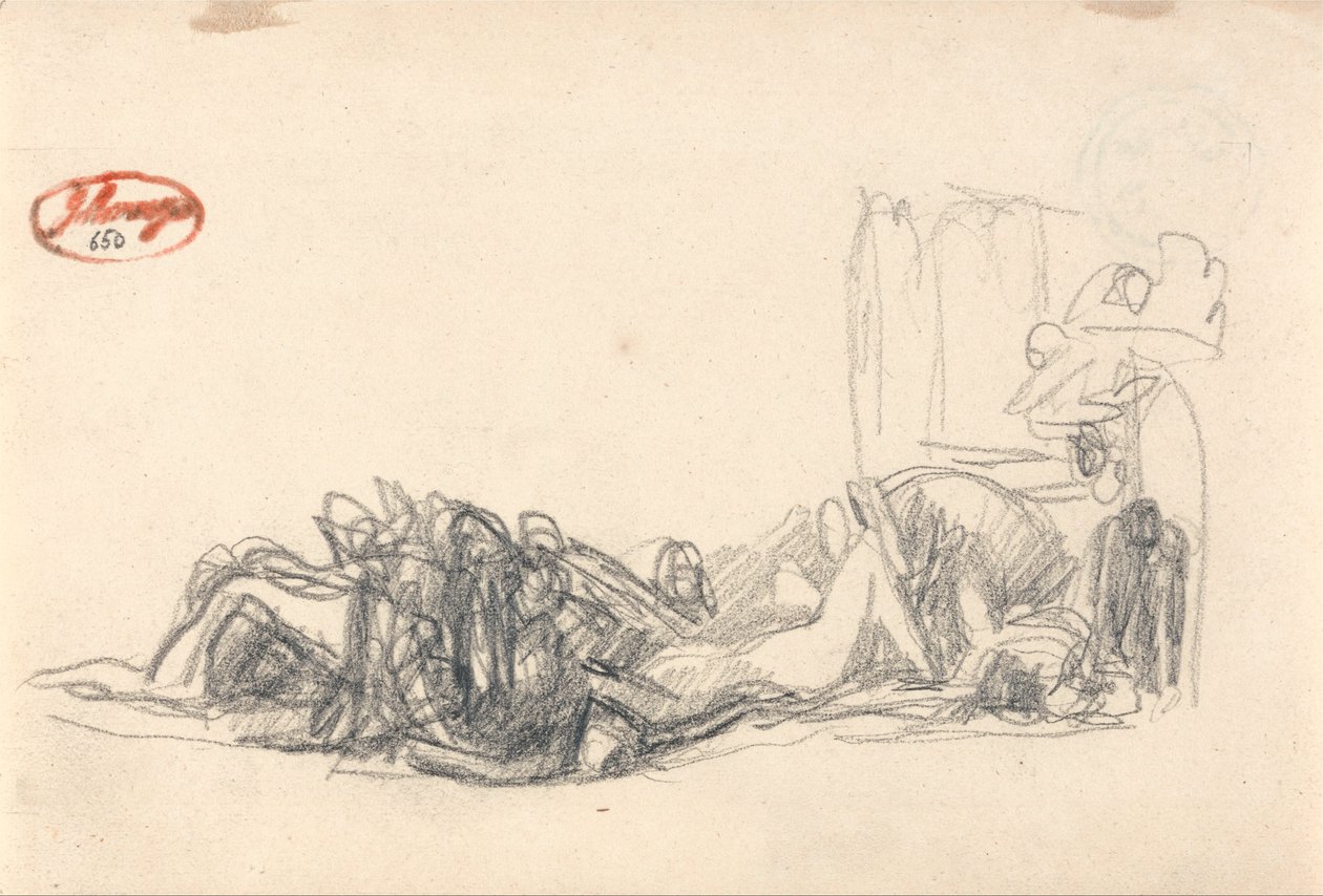 Fengsel scene av George Romney