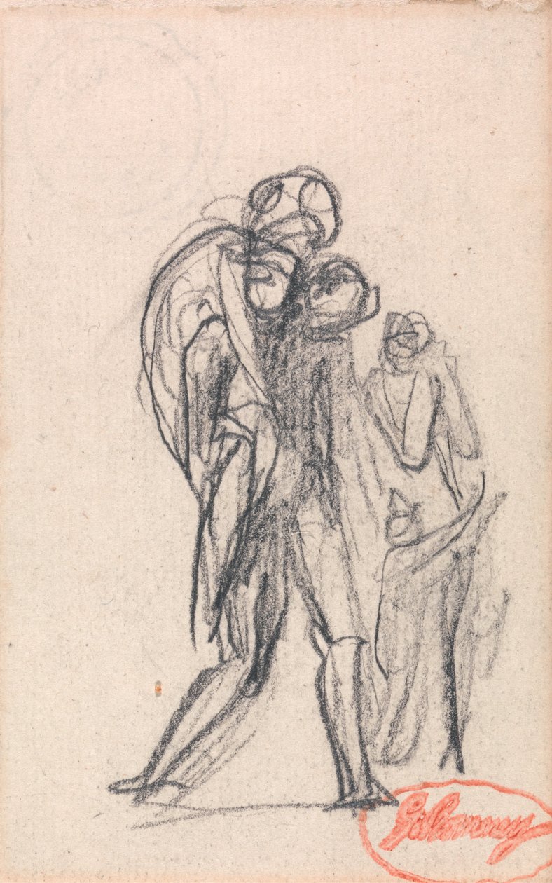 Flyktningegruppe av George Romney