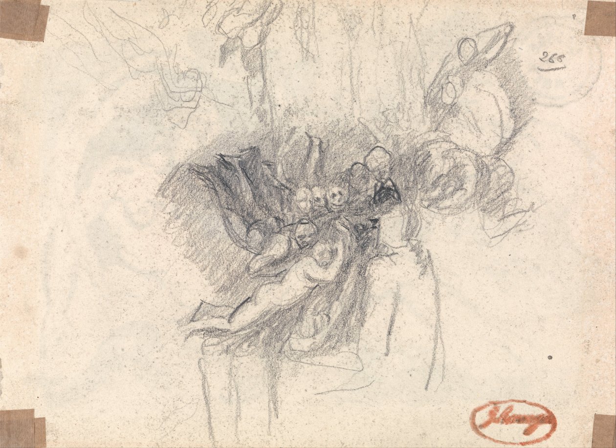 Kristi fristelse av George Romney