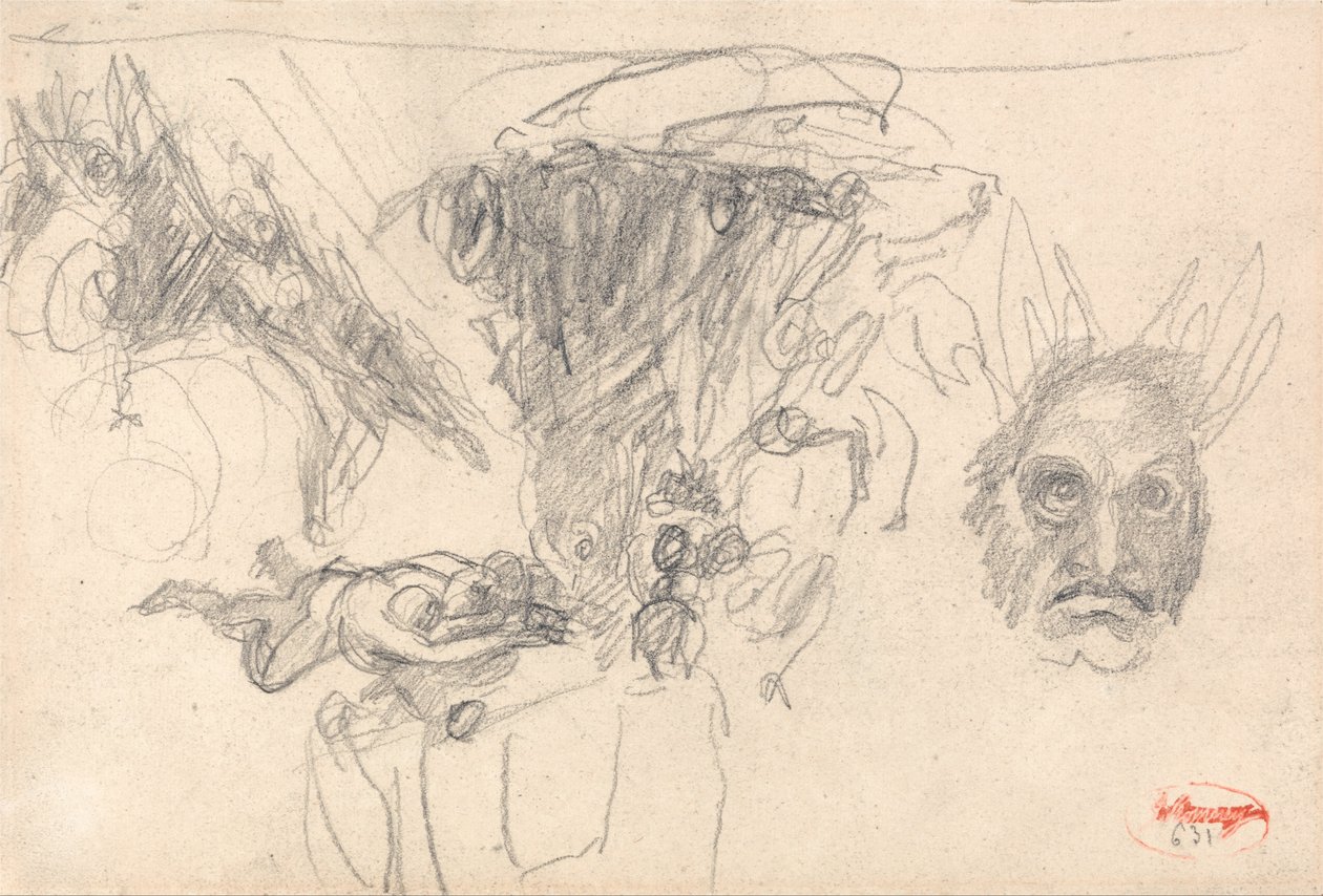 Kristi fristelse av George Romney
