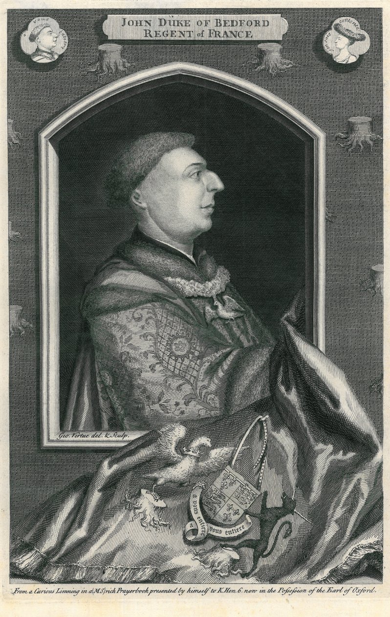 Duke of Bedford av George Vertue
