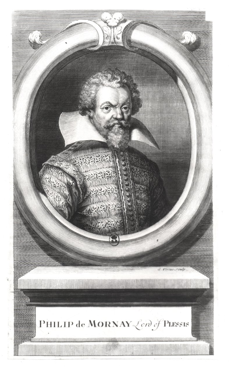 Philip de Mornay, greve av Plessis (1549-1623) av George Vertue