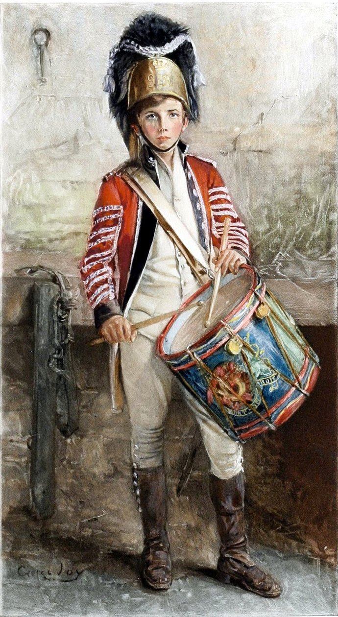 En engelsk trommisgutt.n av George William Joy