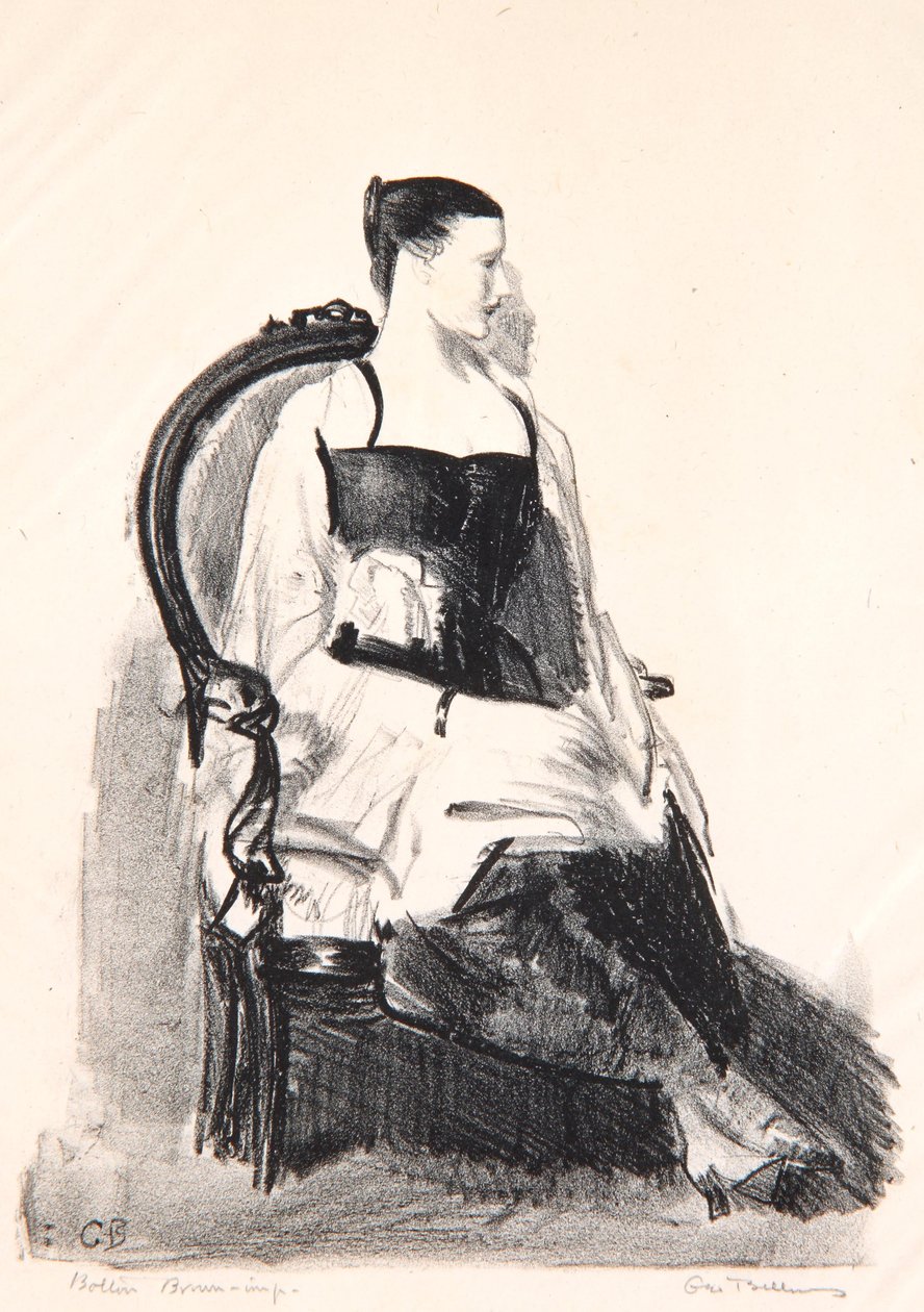 Elsie, figur, 1921 av George Wesley Bellows