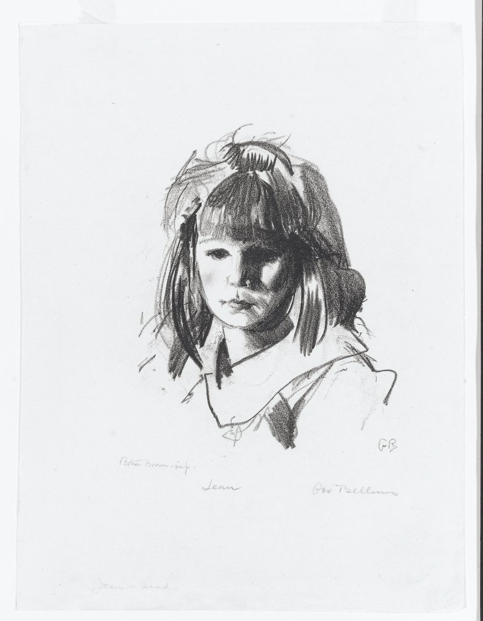Jean 1921, First Stone, 1921 av George Wesley Bellows