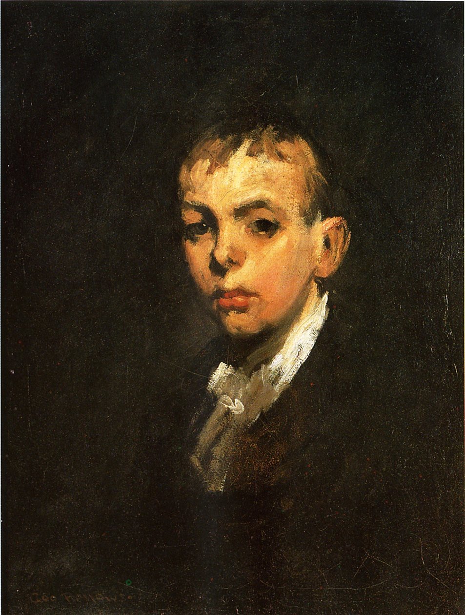 Portrett av en gutt, ca. 1905 av George Wesley Bellows