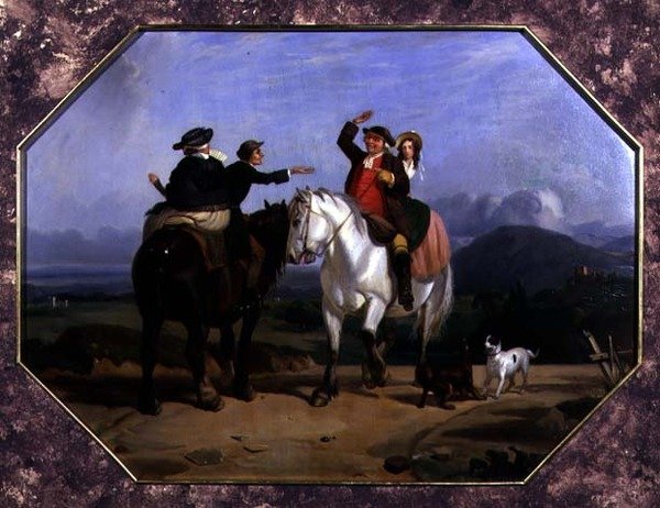 Det glade møte av George (after) Morland