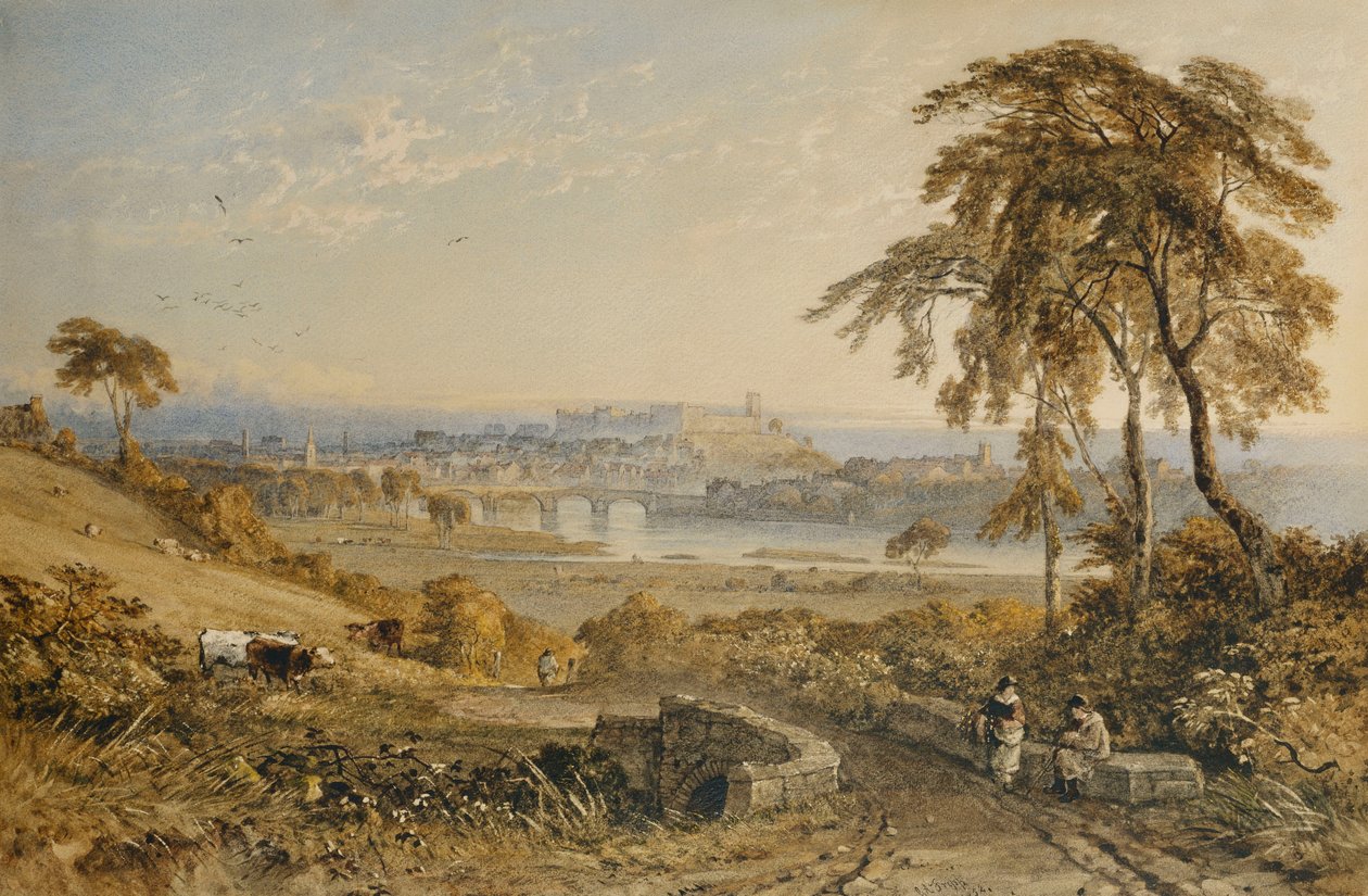 Lancaster, 1852 av George Arthur Fripp