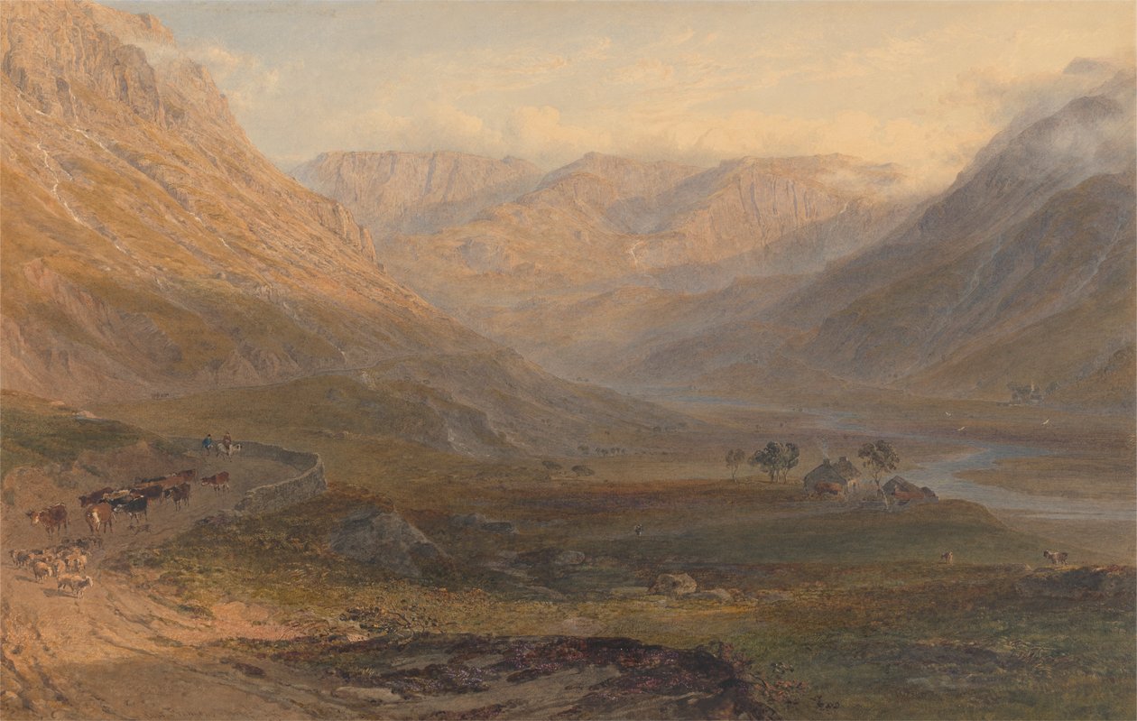 Nant Francon, Nord-Wales av George Arthur Fripp