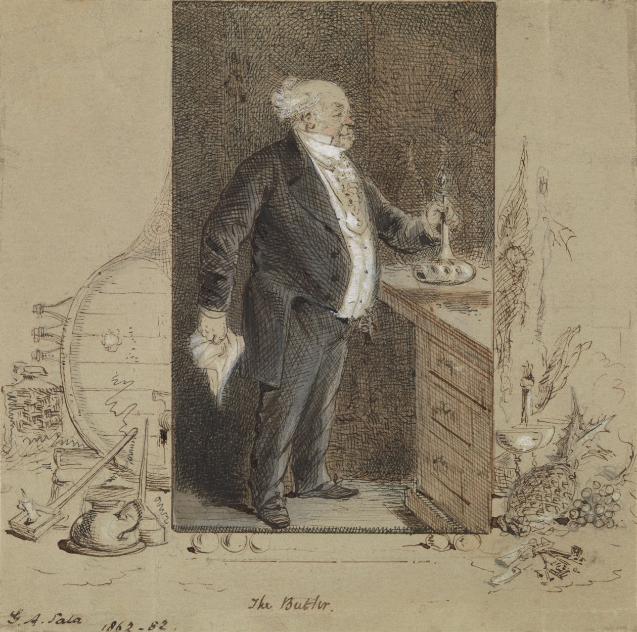 Butleren av George Augustus Sala