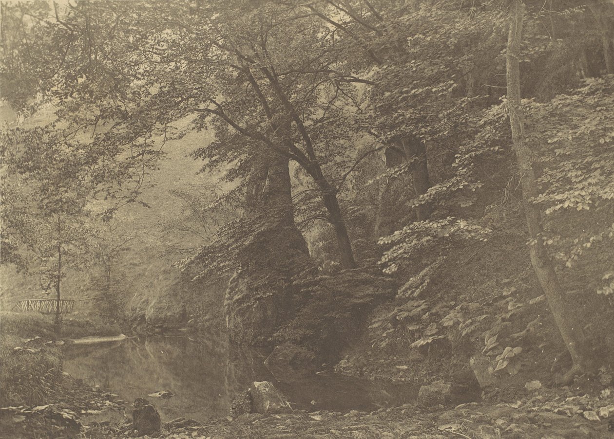 Pike Pool, 1880-tallet, trykt 1888. av George Bankart