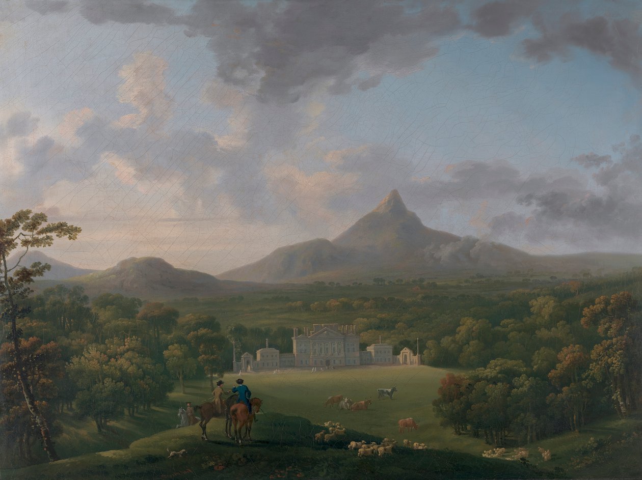 Powerscourt, County Wicklow, Irland av George Barret