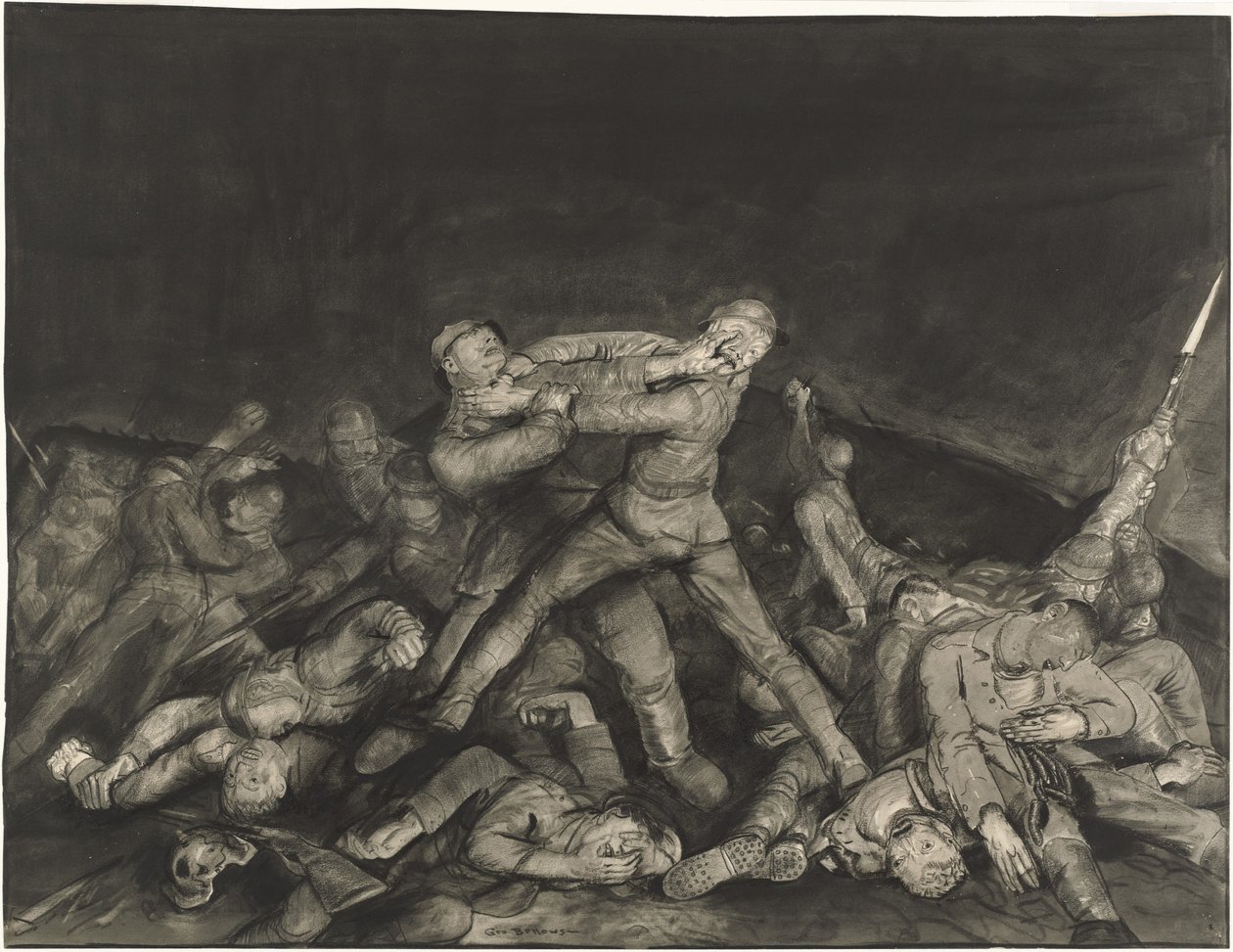 Spøkelse til sersjant Pelly av George Bellows