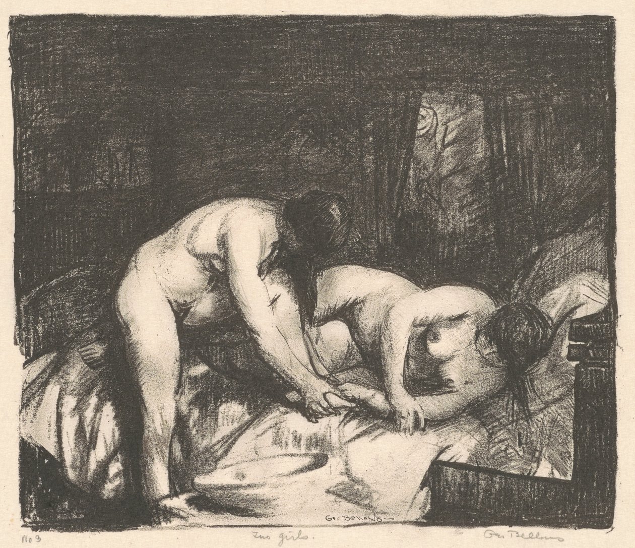 To jenter av George Bellows