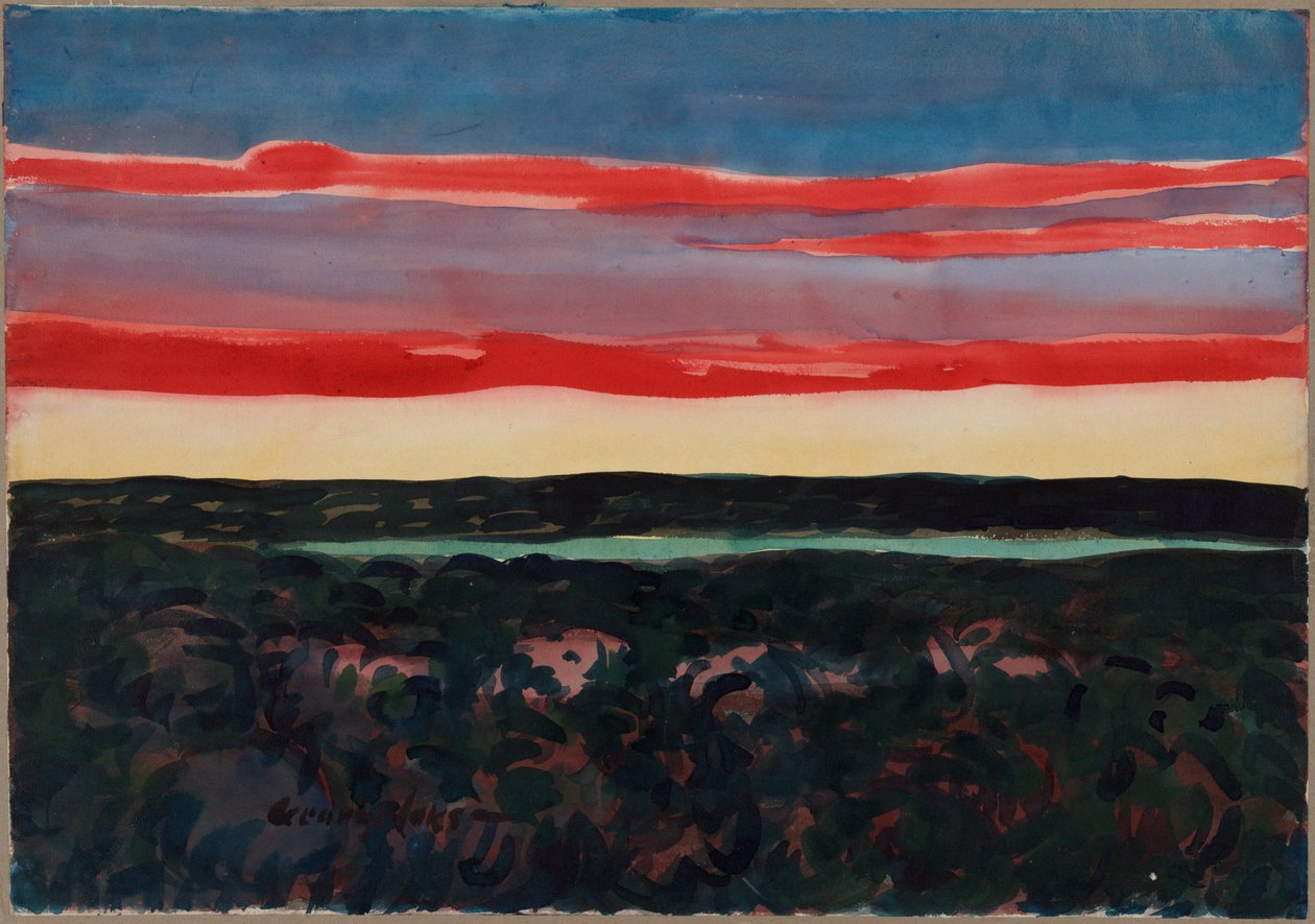 Kveldsprakt av George Benjamin Luks