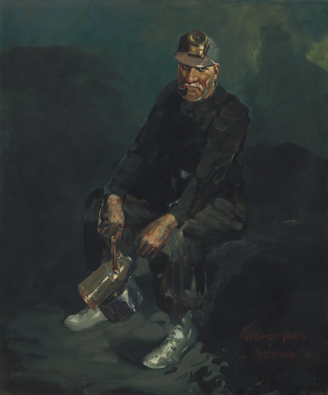 Gruvearbeideren av George Benjamin Luks