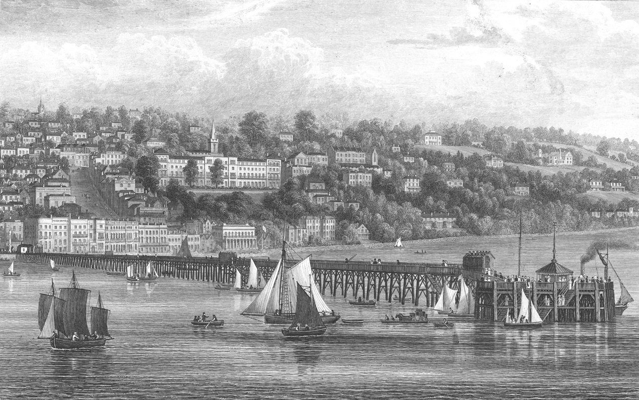 Ryde, Isle of Wight, 1855 av George Brannon