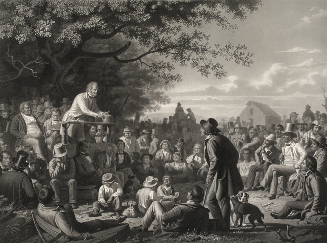 Stump snakker av George Caleb Bingham