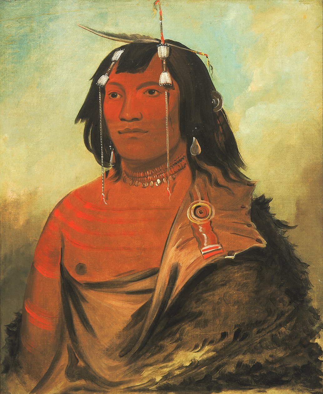 Bi-eets-ee-cure, Very Sweet Man, 1832. av George Catlin