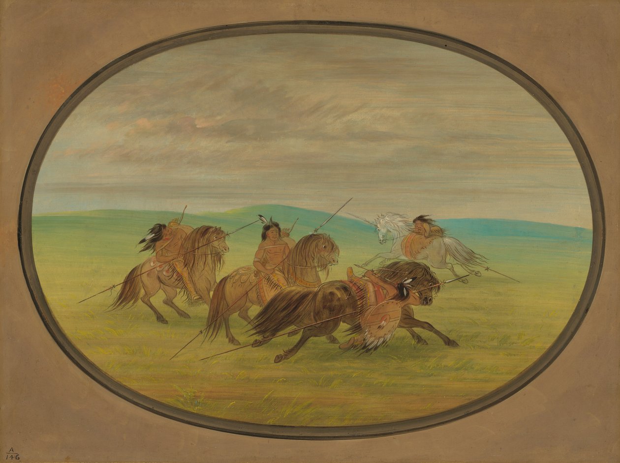Comanche Horsemanship, 18611869. av George Catlin