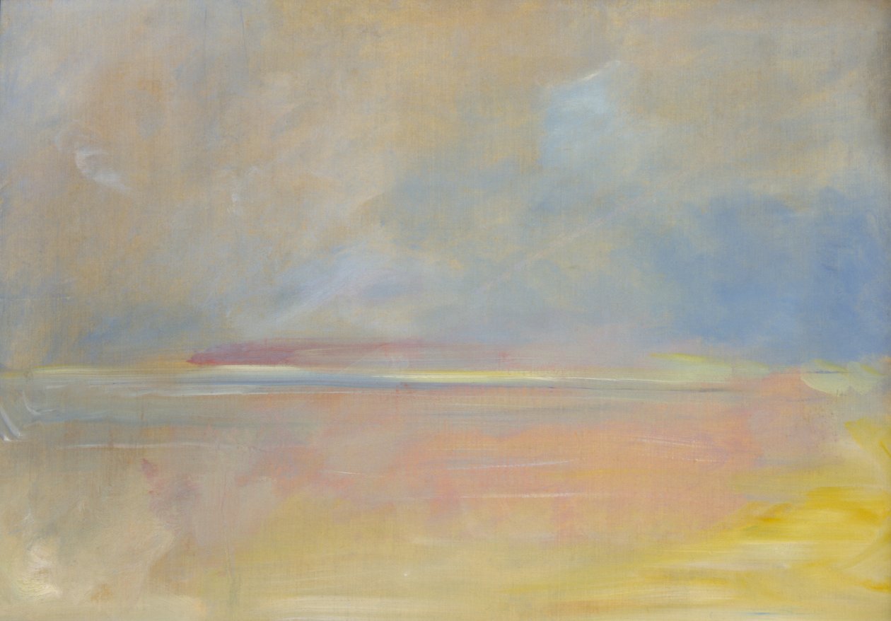 Landskapsbakgrunn, 1846-1848. av George Catlin