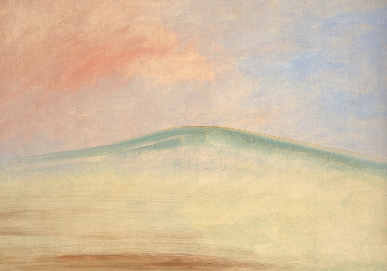 Landskapsbakgrunn, 1846-1848. av George Catlin