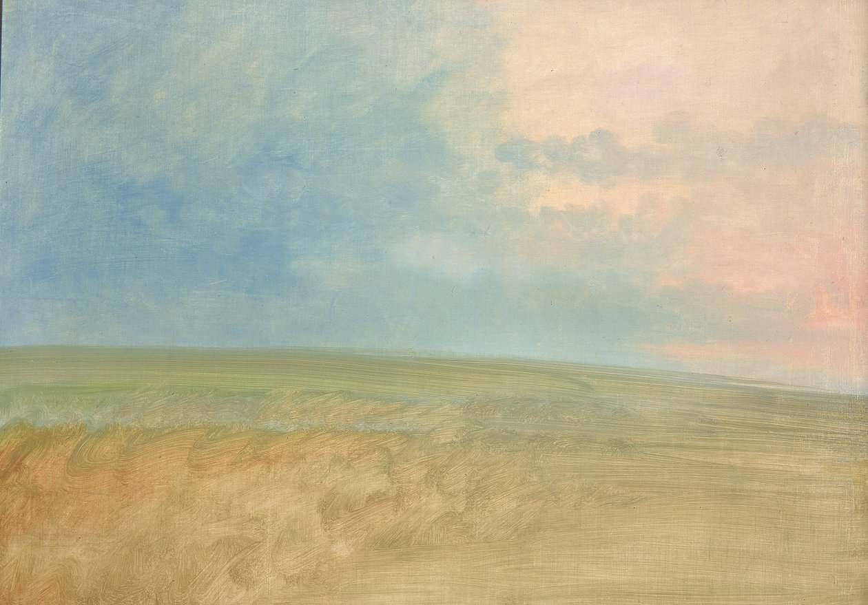 Landskapsbakgrunn, 1846-1848. av George Catlin