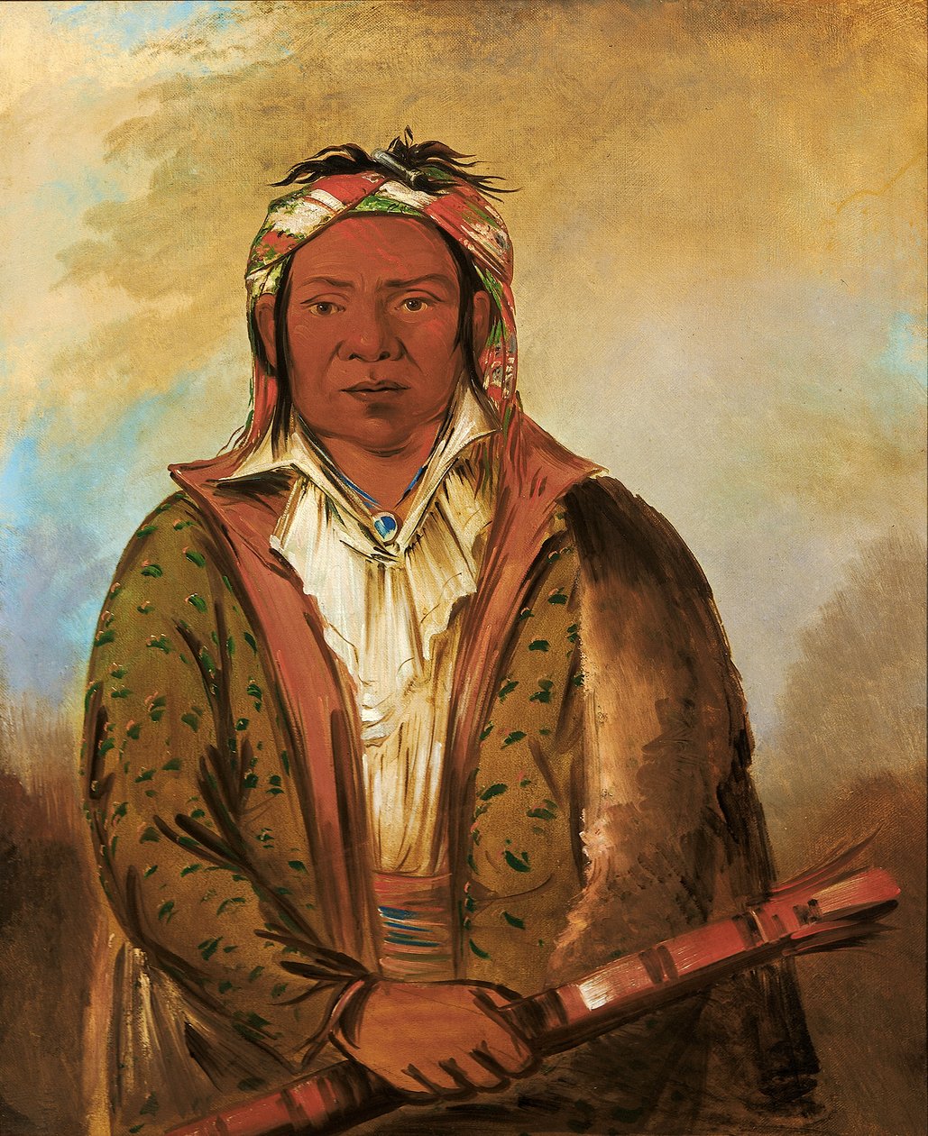 Shee-náh-wee, 1830. av George Catlin