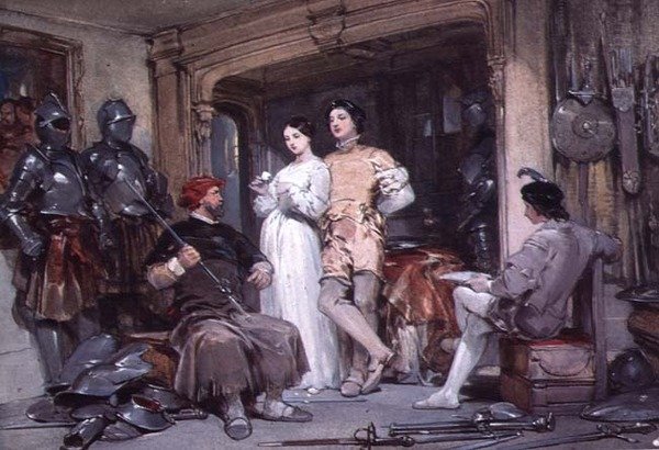 The Armourers Tale av George Cattermole