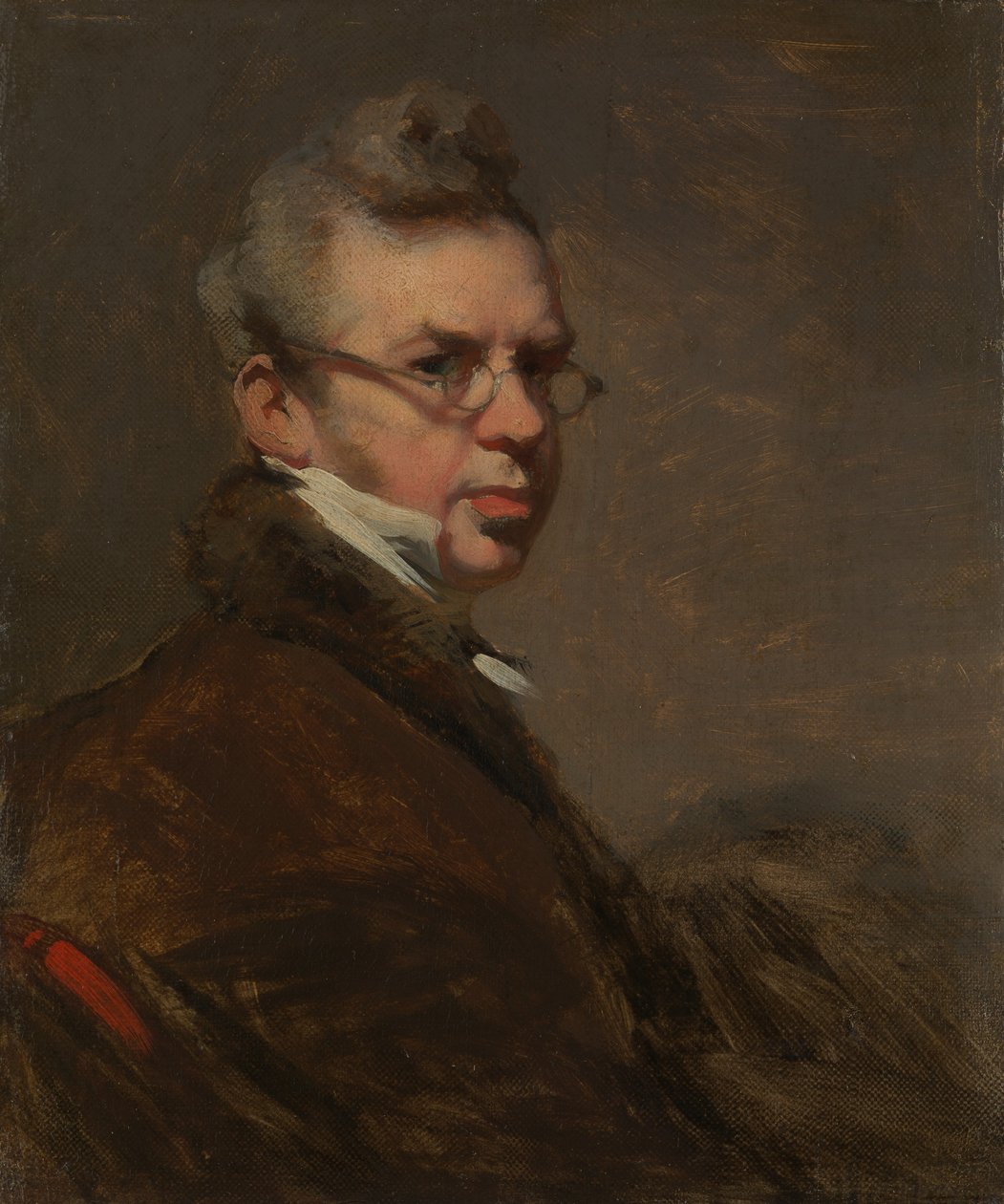 Selvportrett, 1825-28. av George Chinnery