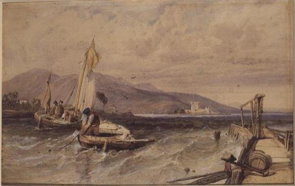 Castle Douglas, Loch Leven av George Clarkson Stanfield