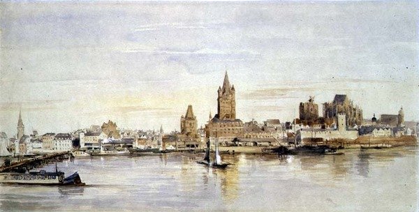 Oostende av George Clarkson Stanfield