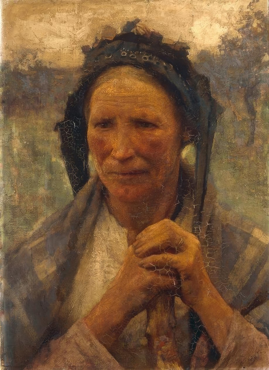 A Woman of the Fields av George Clausen