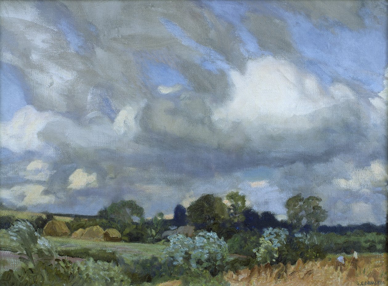 Høsting av George Clausen