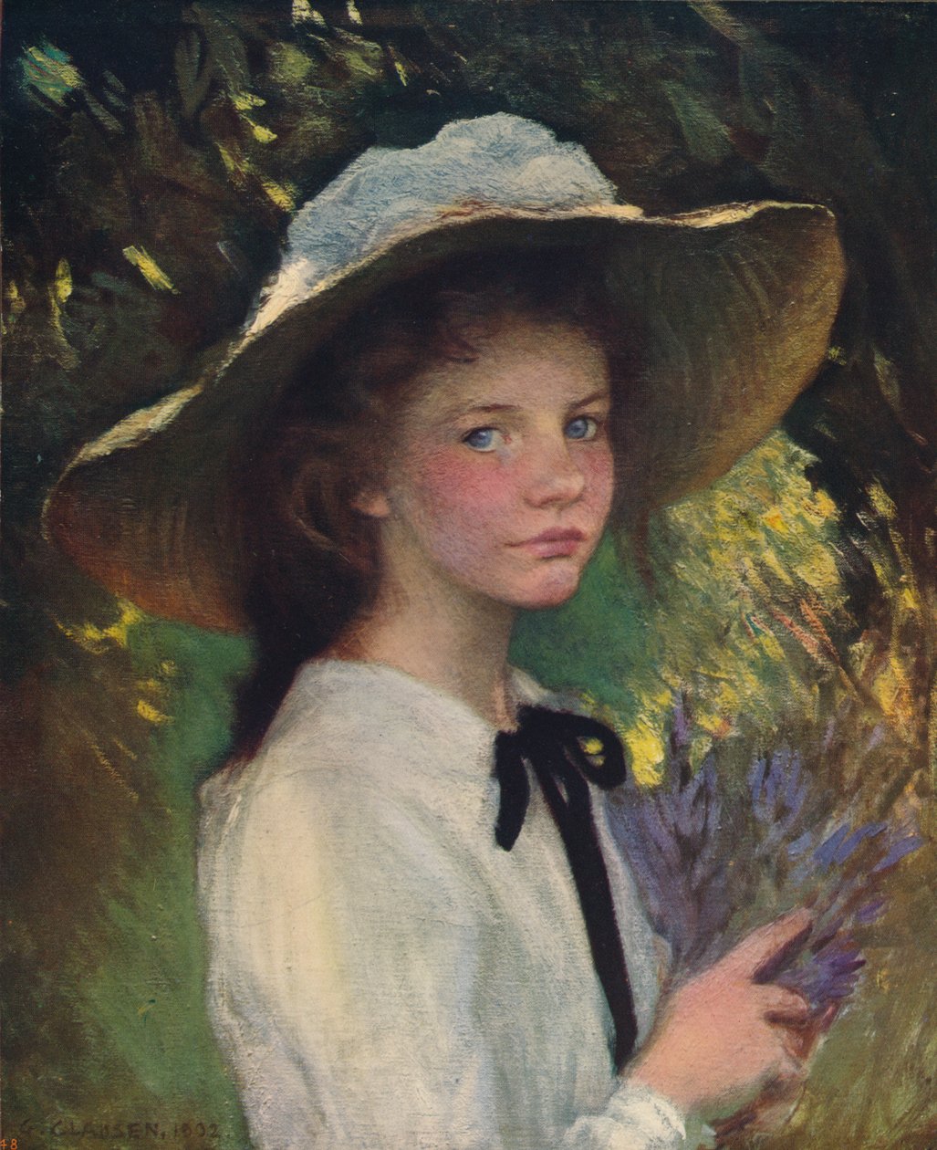 Kitty, c1915 av George Clausen