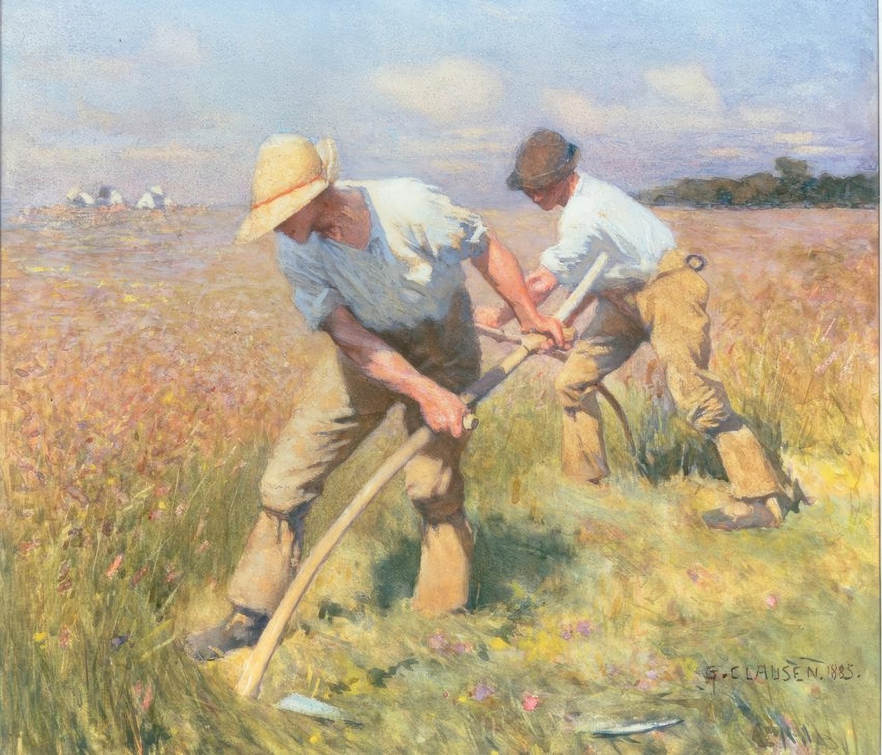 Gressklipperne av George Clausen