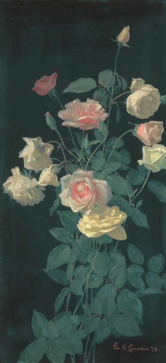 Roser, 1878. av George Cochran Lambdin