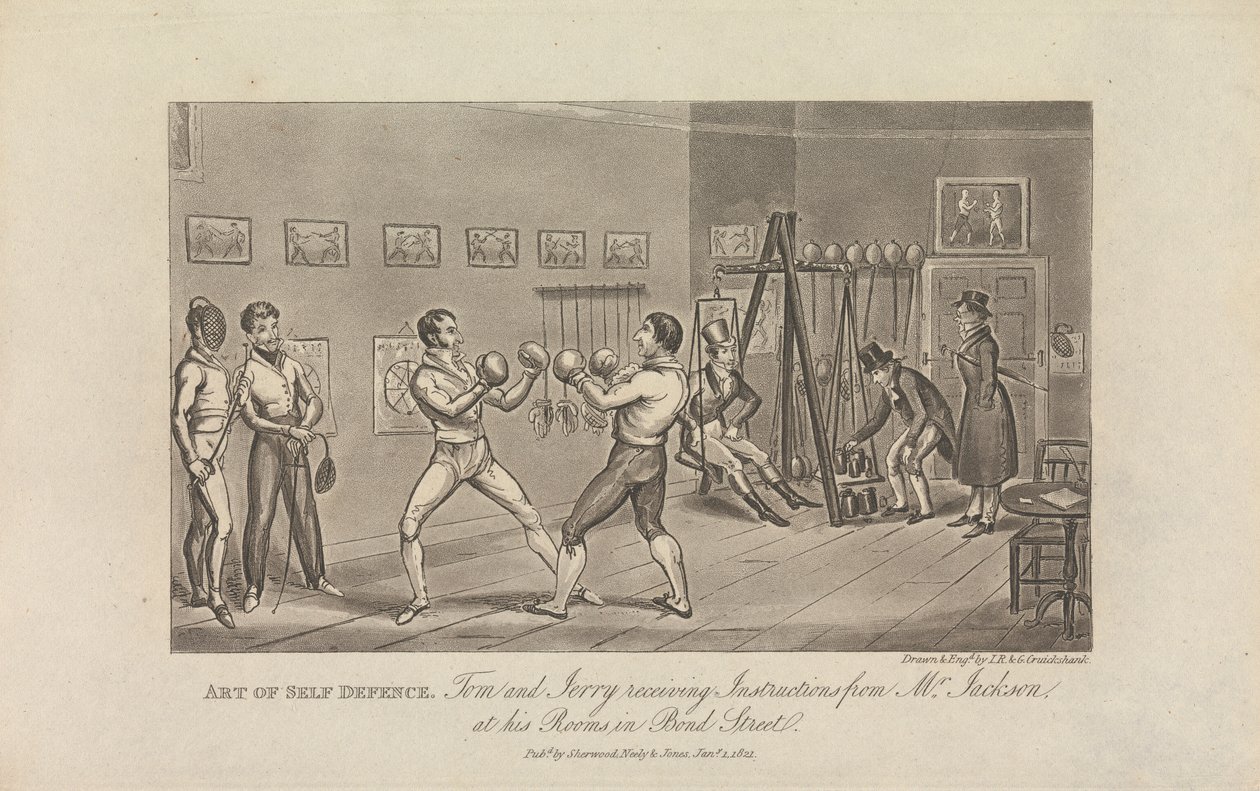 Kunsten å forsvare seg av George Cruikshank