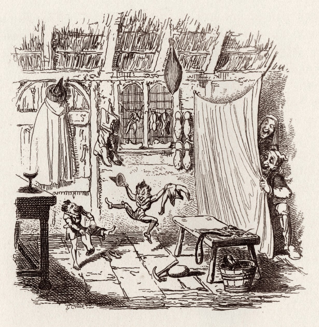 Brødrene Grimm Barne- og av George Cruikshank