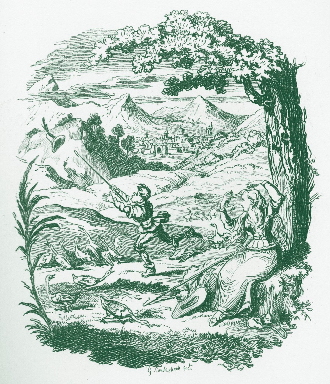 Brødrene Grimm Barne- og av George Cruikshank