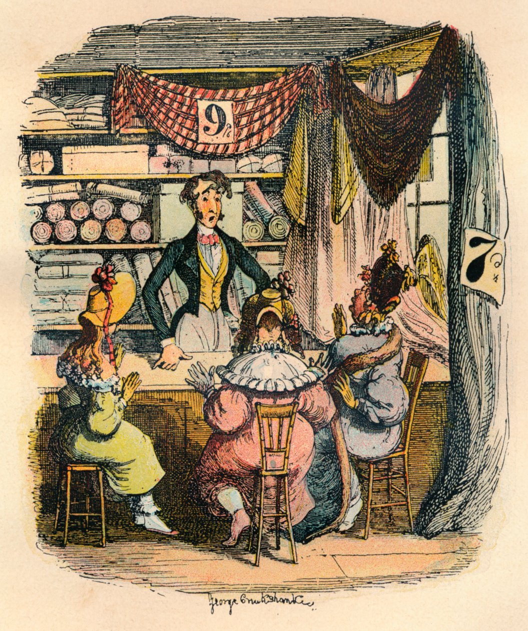 Horatio Sparkins, ca 1900 av George Cruikshank