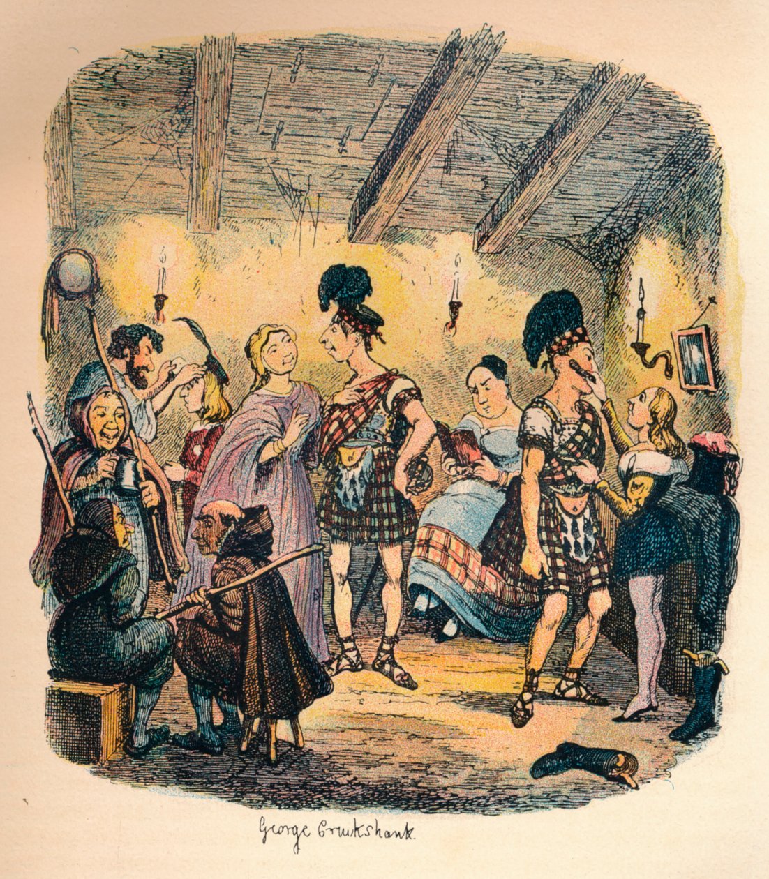 Private teatre, c1900 av George Cruikshank