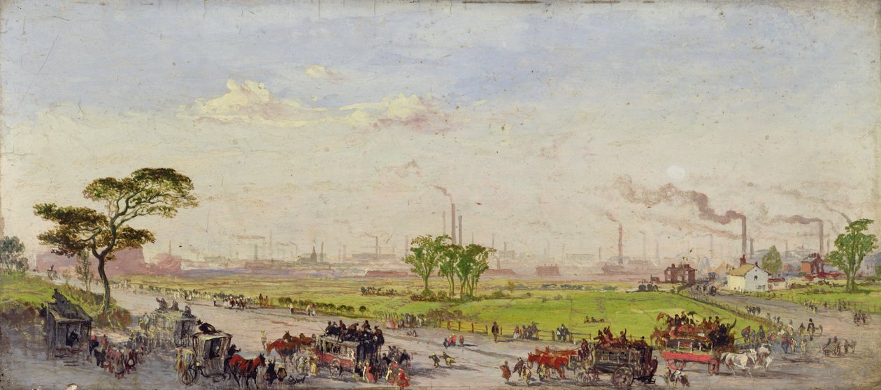 Manchester fra Belle Vue av George Danson