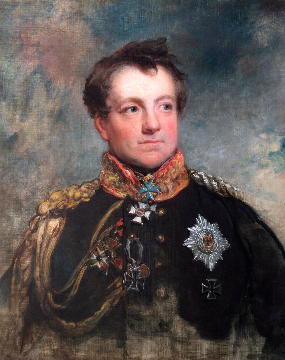 Feltmarskalk August Neidhardt, greve av Gneisenau av George Dawe
